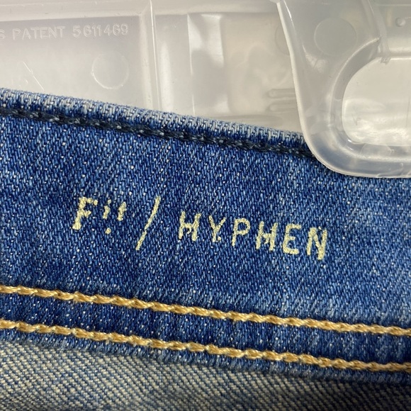 Anthropologie Pilcro and the Letterpress Hyphen Distressed Straight-Leg Jeans 27 - Picture 4 of 13